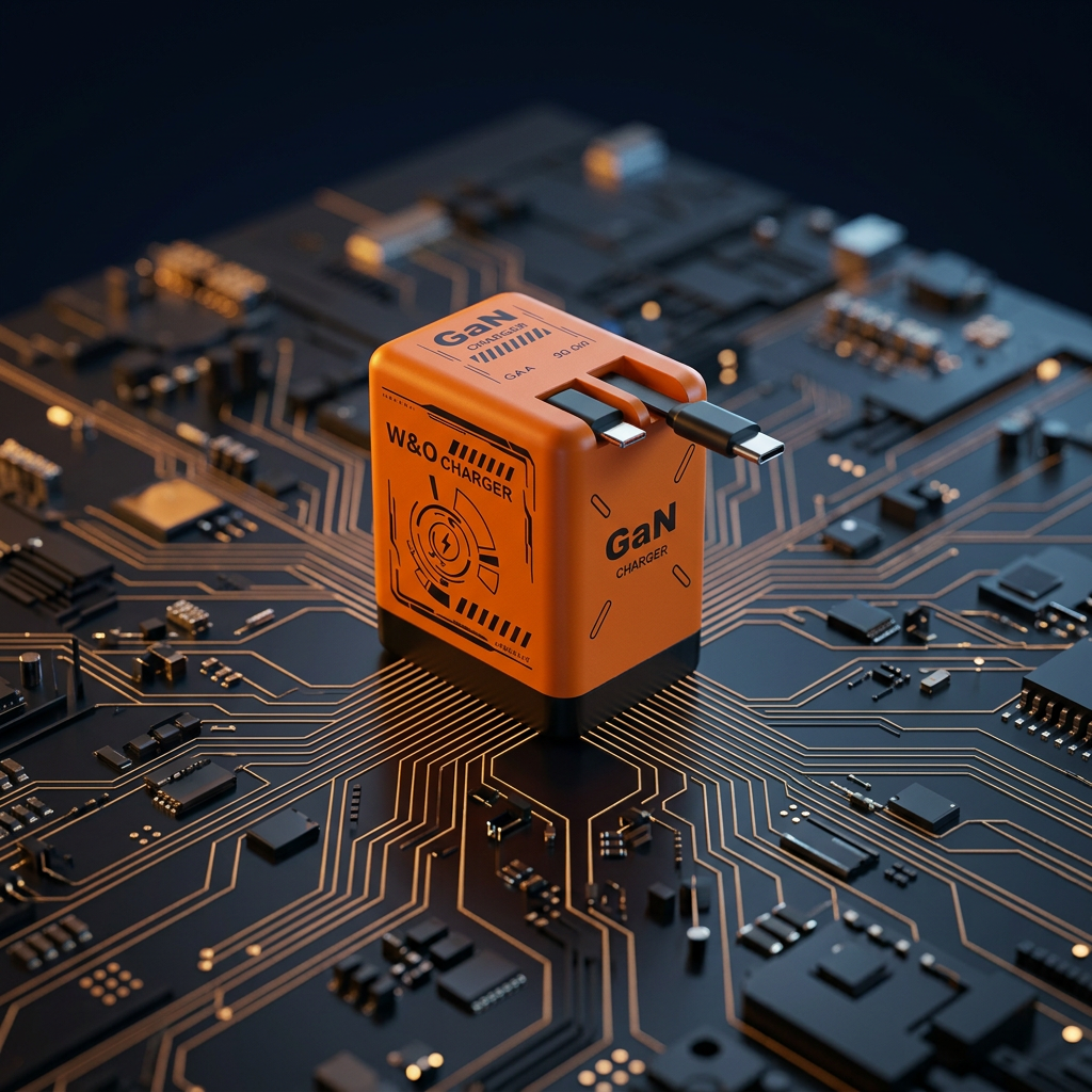 GaN technology ka cinematic circuit-world concept